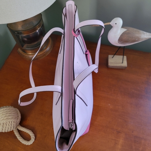 Kate Spade WKRU6708 Briel Large Tote Pink Leather Bag - Picture 11 of 15